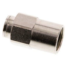 10mm x G3/8'' Push-in Fitting with Female Threads Brass NBR