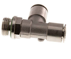 14mm x G1/2'' Right Angle Tee Push-in Fitting with Male Threads Brass FKM Rotatable