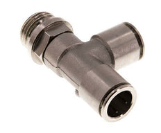 14mm x G1/2'' Right Angle Tee Push-in Fitting with Male Threads Brass FKM Rotatable