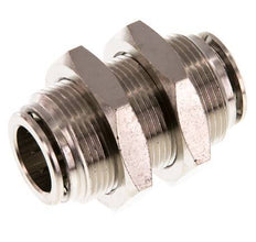 16mm Push-in Fitting Brass NBR Bulkhead