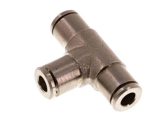 3mm Tee Push-in Fitting Brass NBR