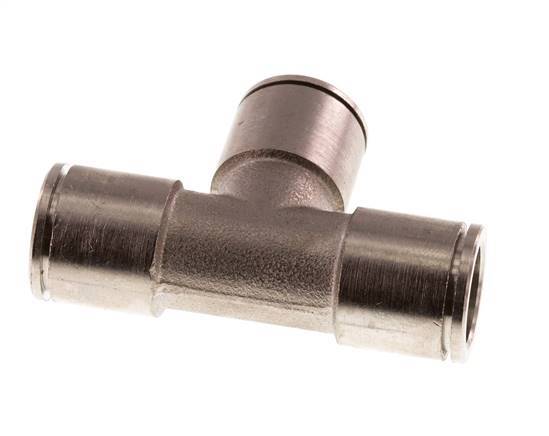 12mm Tee Push-in Fitting Brass FKM