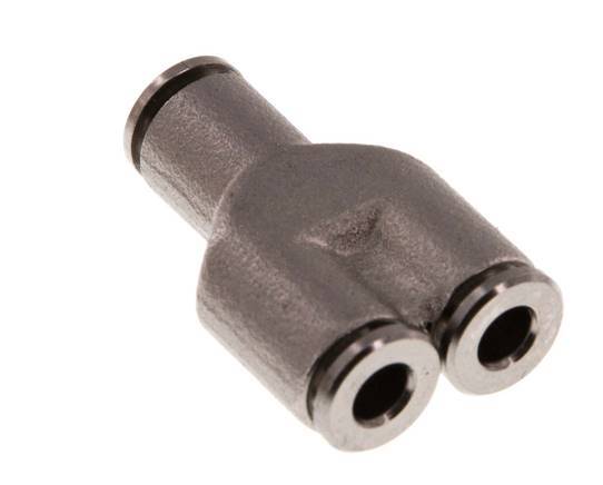 4mm Y Push-in Fitting Brass FKM