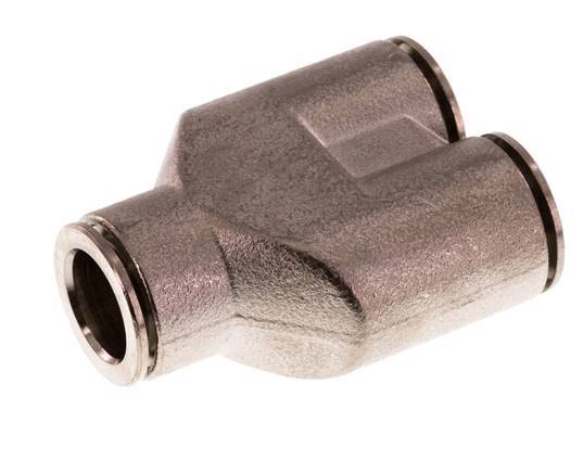 12mm Y Push-in Fitting Brass FKM