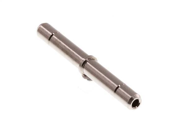 4mm Plug-in Connector Brass FKM [10 Pieces]
