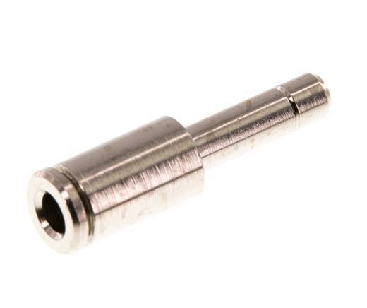 4mm x 5mm Push-in Fitting with Plug-in Brass NBR [2 Pieces]