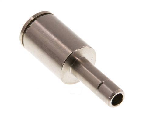 8mm x 6mm Push-in Fitting with Plug-in Brass NBR [2 Pieces]