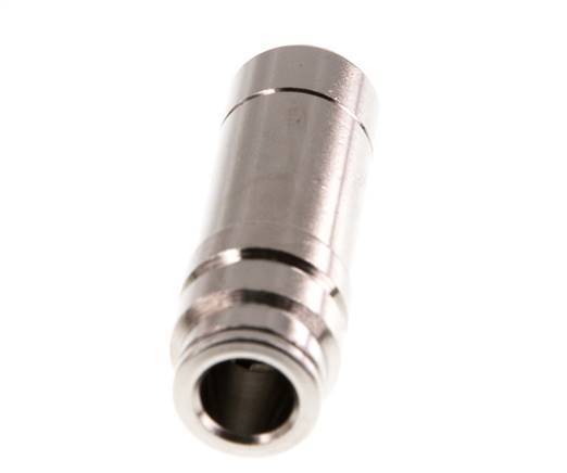 8mm x 14mm Push-in Fitting with Plug-in Brass NBR [2 Pieces]
