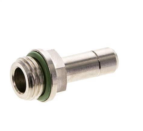 8mm x G1/4'' Plug-in Fitting with Male Threads Brass FKM [5 Pieces]