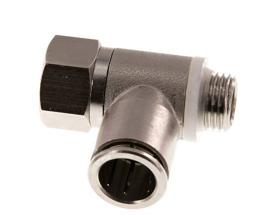Pilot Operated Check Valve 12mm & G 1/4'' Male Elbow Brass 0.5-10bar (7-145psi)