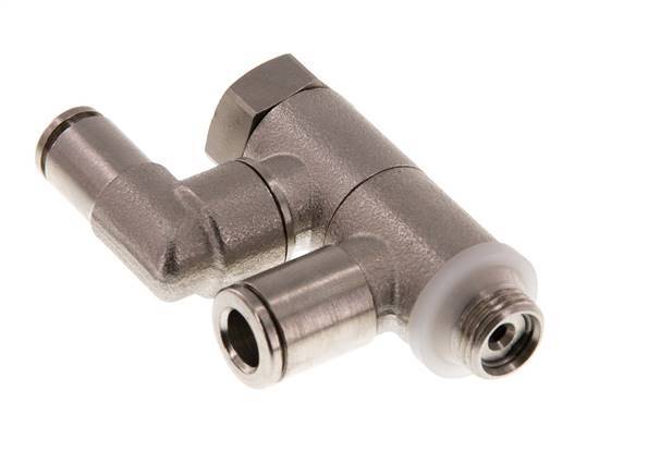 Pilot Operated Check Valve 6mm & G1/8'' Male Elbow Brass 0.5-10bar (7-145psi)