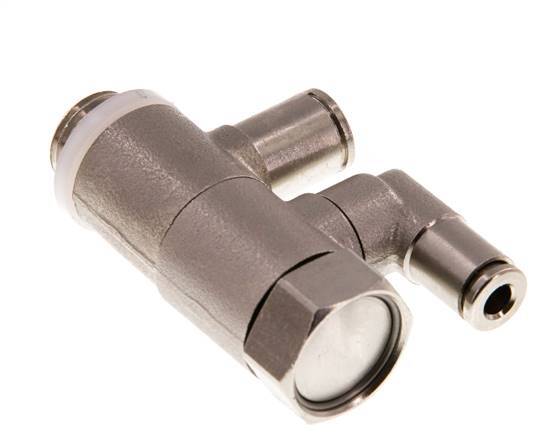 Pilot Operated Check Valve 6mm & G1/4'' Male Elbow Brass 0.5-10bar (7-145psi)