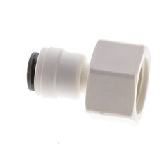 6mm x G3/8'' Push-in Fitting with Female Threads POM EPDM [5 Pieces]