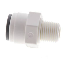 1/4'' x 1/8'' NPT Push-in Fitting with Male Threads POM EPDM [10 Pieces]