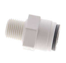 1/4'' x 1/8'' NPT Push-in Fitting with Male Threads POM EPDM [10 Pieces]