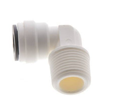 5/16'' x R3/8'' 90deg Elbow Push-in Fitting with Male Threads POM EPDM [5 Pieces]