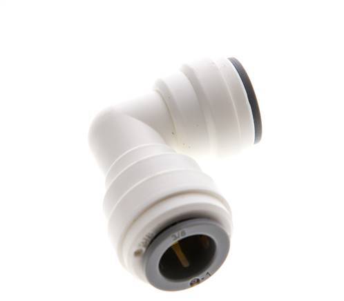 5/16'' x 3/8'' 90deg Elbow Push-in Fitting POM EPDM [2 Pieces]