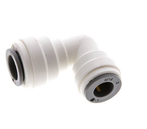 5/16'' x 3/8'' 90deg Elbow Push-in Fitting POM EPDM [2 Pieces]