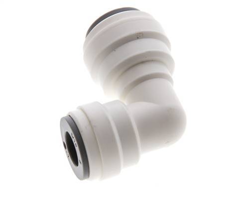 5/16'' x 3/8'' 90deg Elbow Push-in Fitting POM EPDM [2 Pieces]