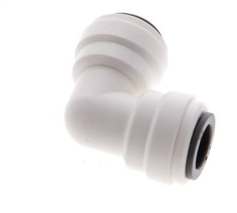 3/8'' 90deg Elbow Push-in Fitting POM EPDM [2 Pieces]