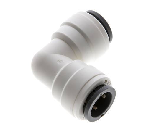 1/2'' 90deg Elbow Push-in Fitting POM EPDM [2 Pieces]