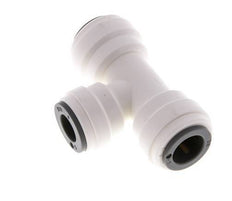 3/8'' x 5/16'' Tee Push-in Fitting POM EPDM FDA [2 Pieces]