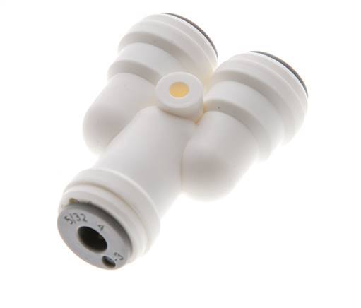 5/32'' Y Push-in Fitting POM EPDM FDA [2 Pieces]