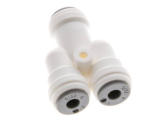 5/32'' Y Push-in Fitting POM EPDM FDA [2 Pieces]