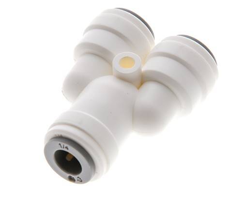 1/4'' Y Push-in Fitting POM EPDM FDA [2 Pieces]