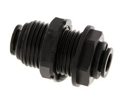 8mm Push-in Fitting POM NBR Bulkhead [2 Pieces]