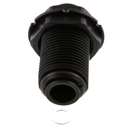 12mm Push-in Fitting POM NBR Bulkhead