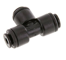 4mm Tee Push-in Fitting POM NBR FDA [2 Pieces]