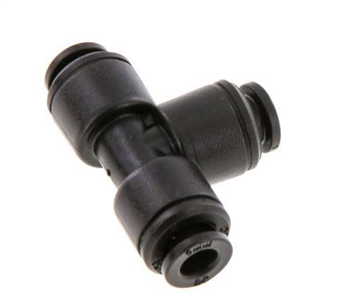 5mm Tee Push-in Fitting POM NBR FDA [2 Pieces]