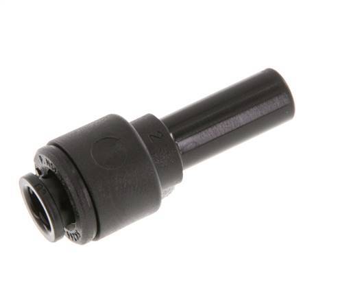 6mm x 8mm Push-in Fitting with Plug-in POM NBR [2 Pieces]