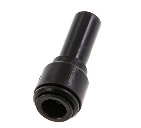 10mm x 12mm Push-in Fitting with Plug-in POM NBR