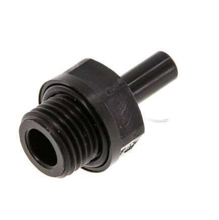 6mm x G1/4'' Plug-in Fitting with Male Threads POM NBR [5 Pieces]