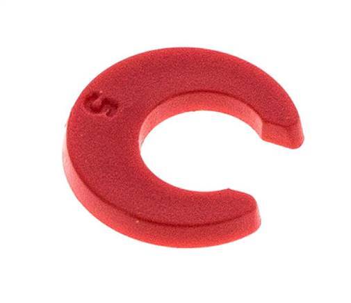 5 mm Collet Locking Clip for Push-in Fittings [20 Pieces]