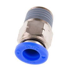 5/16'' x 1/4'' NPT Push-in Fitting with Male Threads Brass/PBT NBR [5 Pieces]