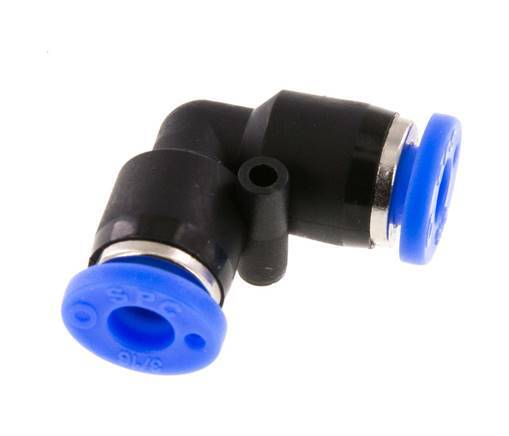 3/16'' 90deg Elbow Push-in Fitting PBT NBR [2 Pieces]