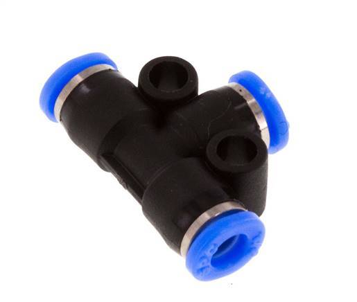 1/8'' Tee Push-in Fitting PBT NBR [2 Pieces]