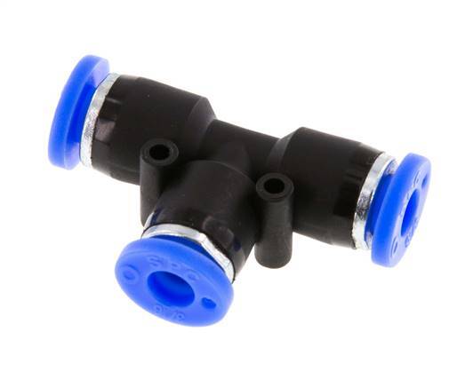 3/16'' Tee Push-in Fitting PBT NBR [2 Pieces]