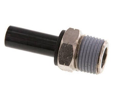 1/2'' x 1/2'' NPT Plug-in Fitting with Male Threads Brass/PBT NBR