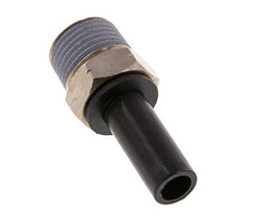 1/2'' x 1/2'' NPT Plug-in Fitting with Male Threads Brass/PBT NBR