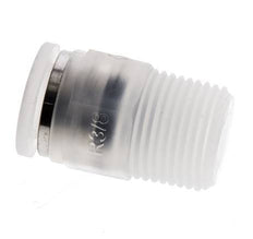 10mm x R3/8'' Push-in Fitting with Male Threads PA EPDM/PTFE