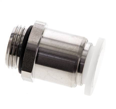 12mm x G3/8'' Push-in Fitting with Male Threads PA/Stainless Steel EPDM