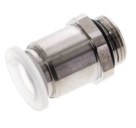 12mm x G3/8'' Push-in Fitting with Male Threads PA/Stainless Steel EPDM