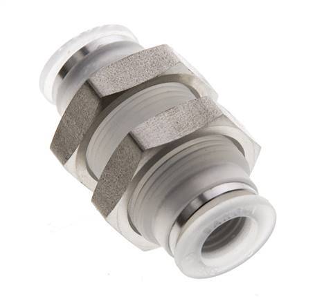 8mm Push-in Fitting PA EPDM/PTFE Bulkhead