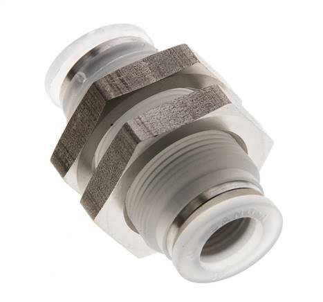 10mm Push-in Fitting PA EPDM/PTFE Bulkhead