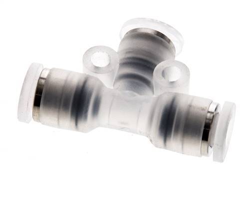 4mm Tee Push-in Fitting PA EPDM FDA