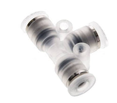 4mm Tee Push-in Fitting PA EPDM FDA